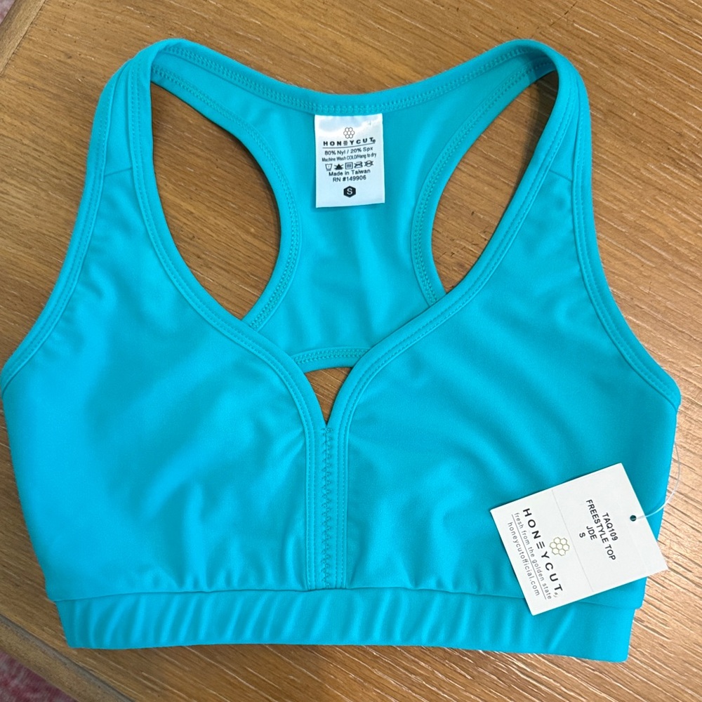Honeycut Turquoise Sports Bra